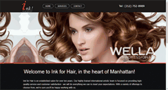 Desktop Screenshot of inkforhair.com